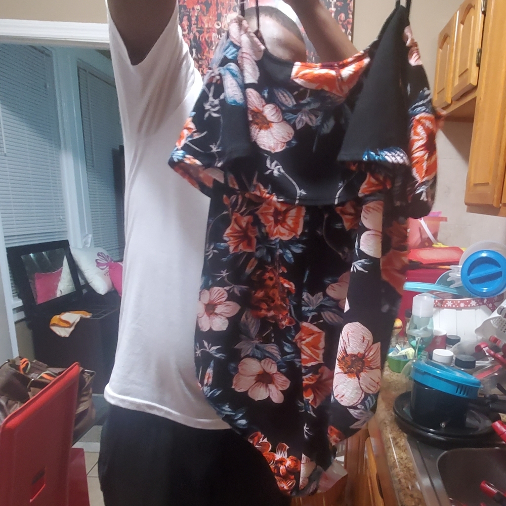 Floral bodysuit